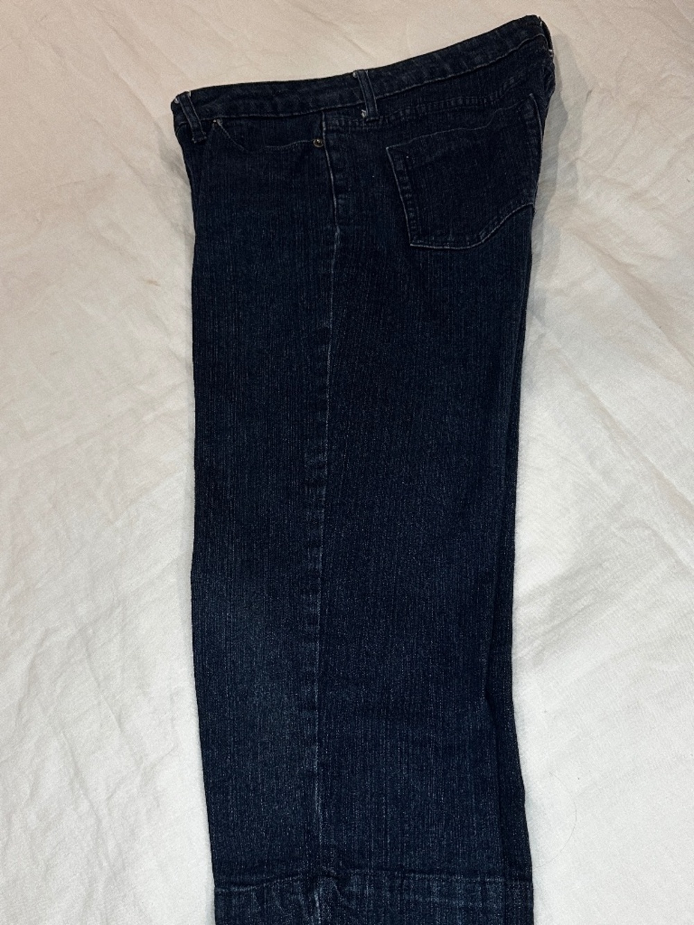 The Limited Size 10 Dark Wash Cropped Cuffed Jeans